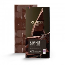 Tablette Kayambe Noir de Cacao noir 72%